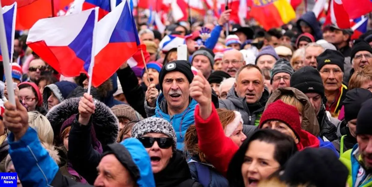 تظاهرات گسترده ضد دولتی در جمهوری چک