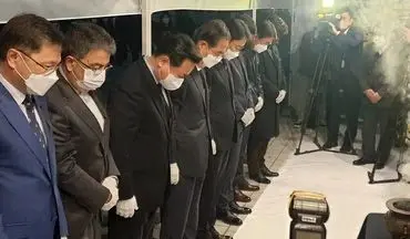 تصاویر ادای احترام نخست وزیر کره‌ جنوبی به پیکر دو دانشجوی ایرانی حادثه هالووین