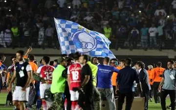  حاشیه  جالب جشن قهرمانی استقلال