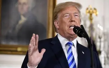 ادعای رییس جمهور آمریکا درباره نقش ایران در مشکلات منطقه