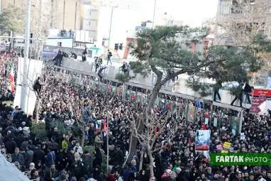 راهپیمایی وداع با سردار سلیمانی