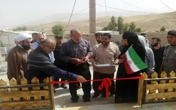 افتتاح ۱۰ساختمان مسکونی در روستاهای سرپل‌ذهاب