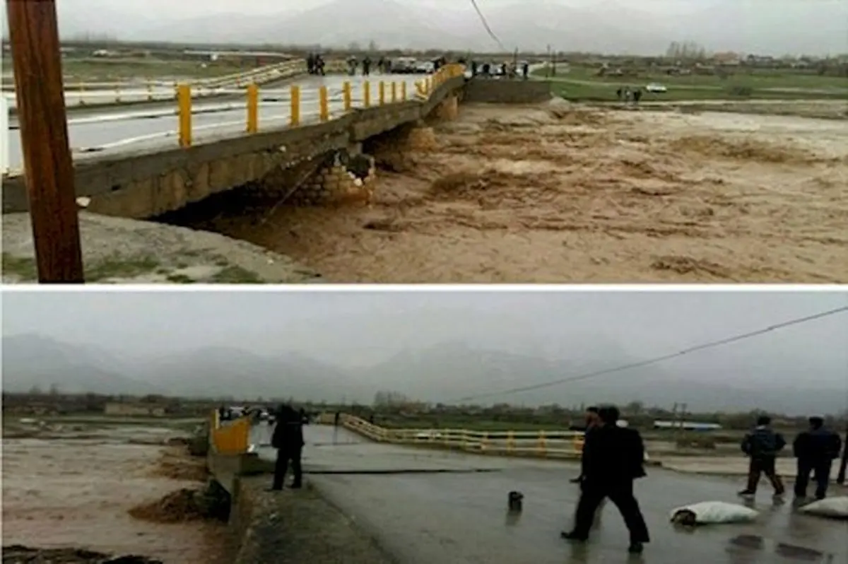 پل سیلوانای ارومیه در خطر تخریب 