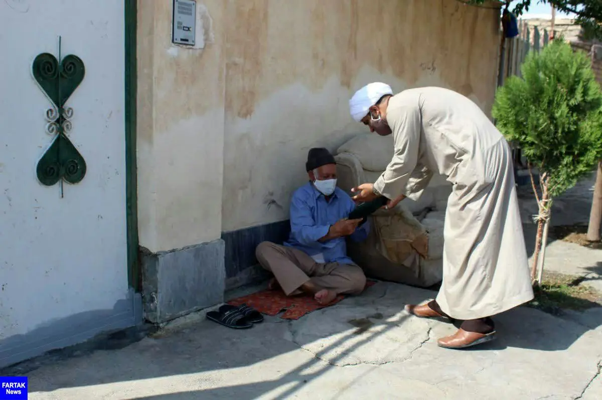 اقدام بسیار زیبا اهالی روستای مومن آباد شهرستان سرخه در روز عید غدیر