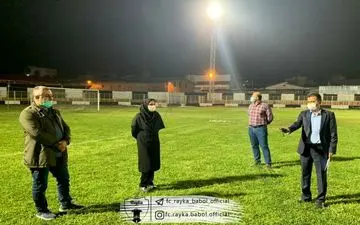 وضعیت روشنایی در ورزشگاه شهدای هفتم تیر بابل تایید شد