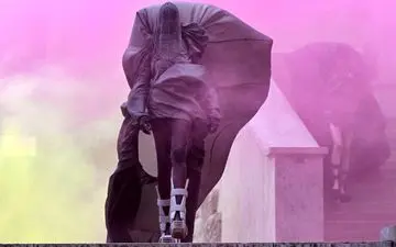 هفته مد پاریس؛ راهپیمایی اشباح در نمایش ریک اونز
