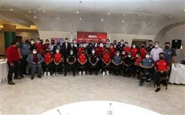  پرسپولیسی‌ها از اسپانسر پاداش گرفتند (عکس)