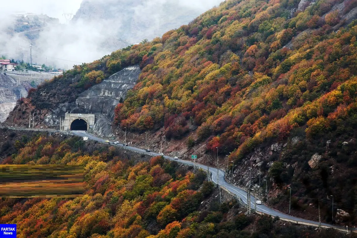 جاده کرج - چالوس بسته شد