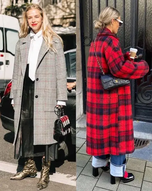 پالتوهای بلند چهارخانه