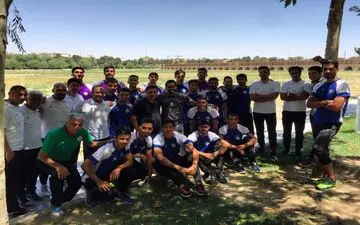   تمرین سبک ذوبی‌ها در زاینده‌رود! + عکس