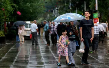 هفته بارانی پیش روی مازندران/ دمای هوا ۱۰ تا ۲۰ درجه در شمال کشور کاهش‌ می‌یابد