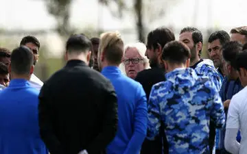 گزارش تمرین استقلال - 13 آبان