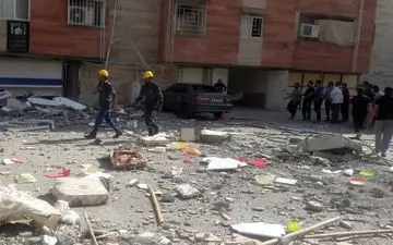 نشت گاز باز هم حادثه آفرید / انفجار و تخریب منزل مسکونی در قائمشهر