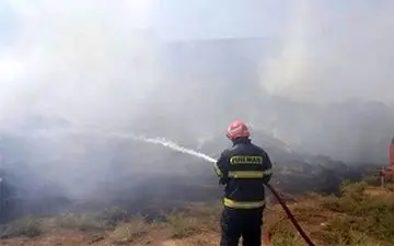 انفجار مخزن نفت در شهرصنعتی نفتی