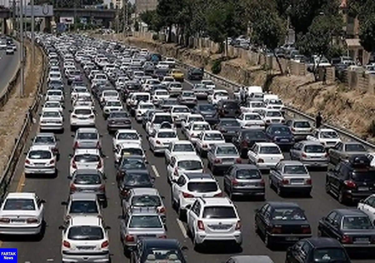 آخرین وضعیت جاده‌های کشور/ترافیک سنگین در محور تهران-آمل