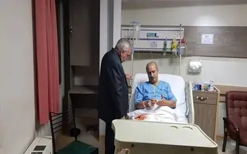 فتح الله زاده به عیادت تاج رفت