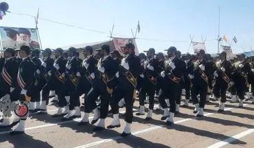 نمایش غرور و صلابت نیروهای مسلح کرمانشاه در رژه روز ارتش به روایت تصویر
