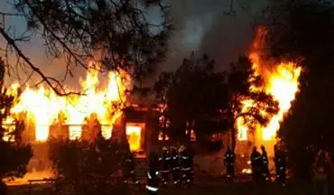 30 کشته براثر آتش سوزی در بیمارستانی در باکو+‌فیلم