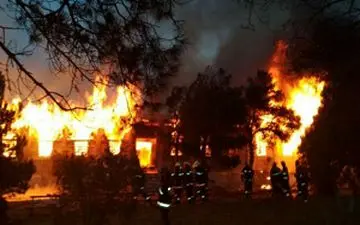 30 کشته براثر آتش سوزی در بیمارستانی در باکو+‌فیلم