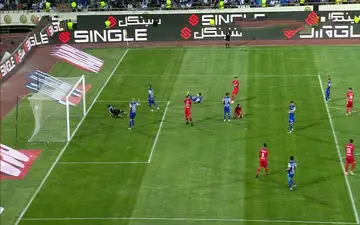 گل مردود نساجی به استقلال + ویدئو