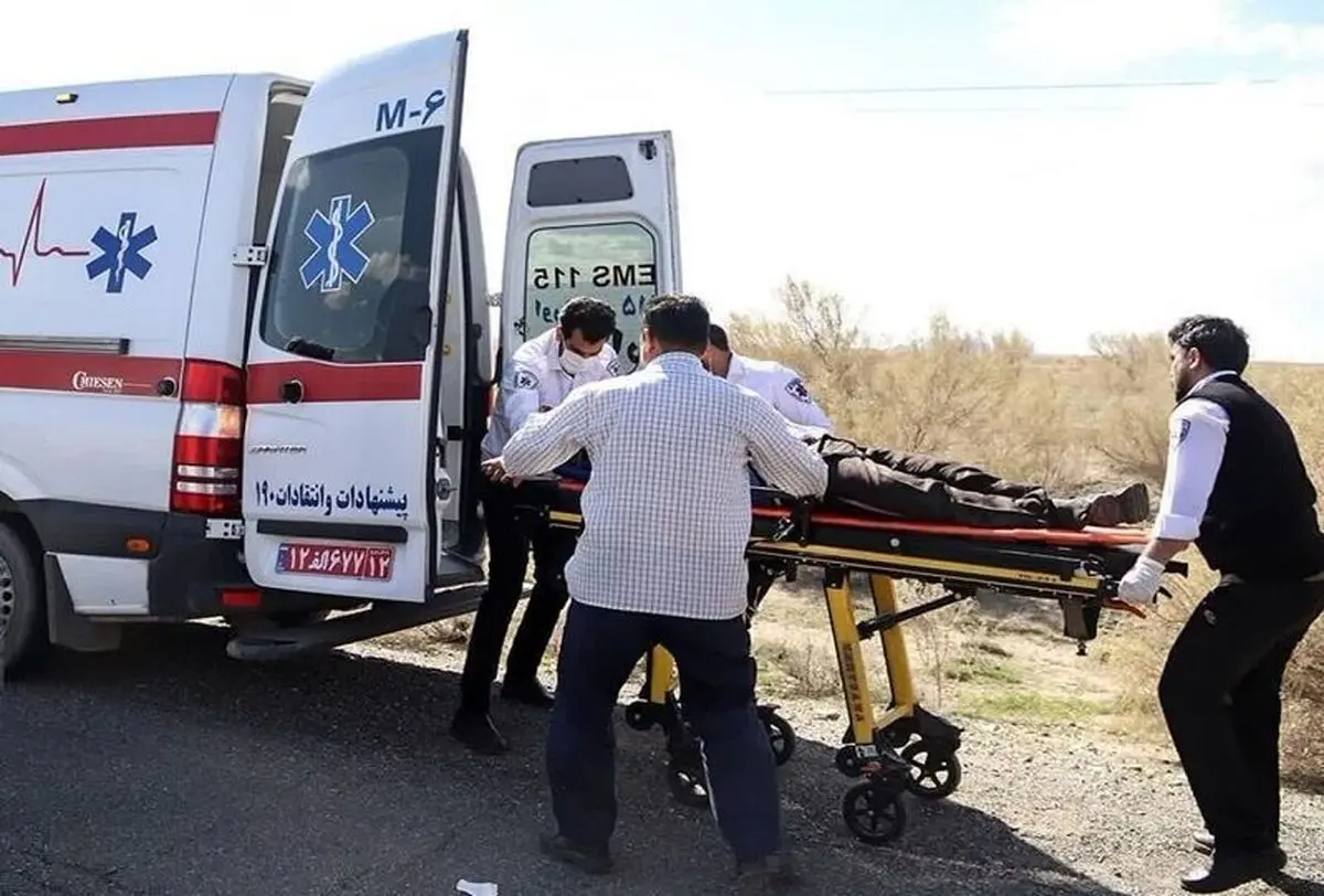 سانحه رانندگی در "جاده مرگ" گناباد ۲ کشته و ۳ مصدوم برجای گذاشت