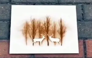  نقاشی خلاقانه با کمک فشفشه!