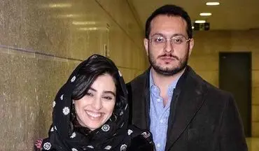 ژست آناهیتا افشار و همسرش دیشب در یک مراسم! + عکس