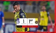 خلاصه بازی سپاهان 3 - استقلال خوزستان 1 + ویدئو
