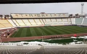 استقبال 30 نفری از بازی حساس ماشین سازی+عکس