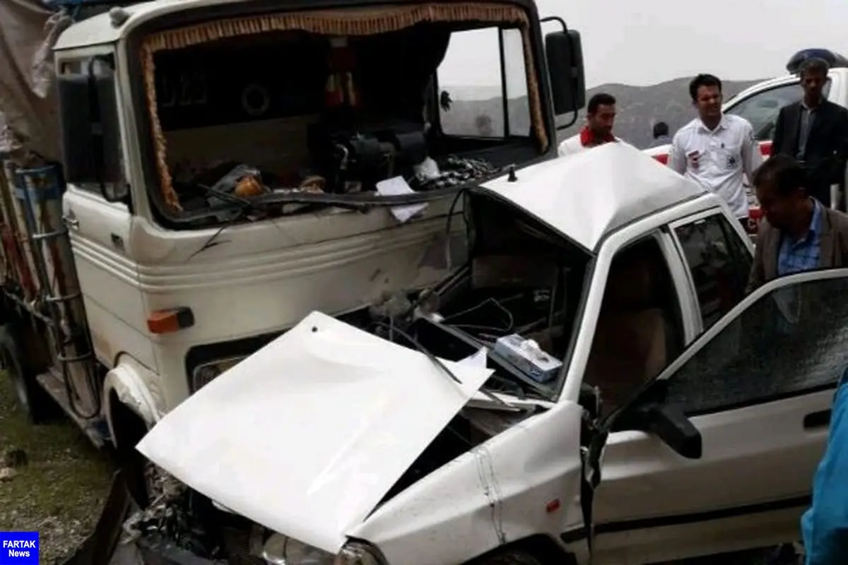دو کودک در سانحه رانندگی کرمانشاه جان باختند