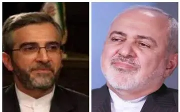 دیدار ظریف و معاون امور بین‌الملل قوه قضائیه