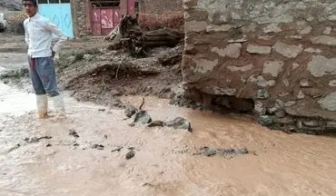 سیل برق روستاهای رازو جرگلان خراسان شمالی را قطع کرد