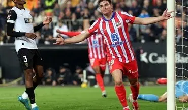 اتلتیکومادرید با درخشش گریزمان خانه سویا را فتح کرد