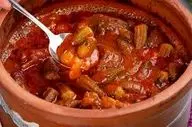 طرز تهیه خورشت بامیه لعابدار جاافتاده!