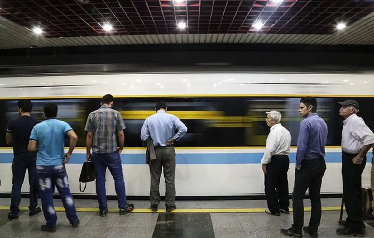 نحوه سرویس دهی خط ۵ مترو تهران در ۱۲ و ۱۳ فروردین