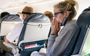 خطرات باور نکردنی پرواز در هنگام سرماخوردگی

