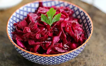 ترشی دلبر | طرز تهیه ترشی کلم قرمز