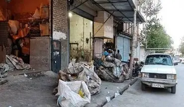 ضایعاتی‌های کمربندی غربی کرمانشاه جمع‌آوری و پلمپ شدند