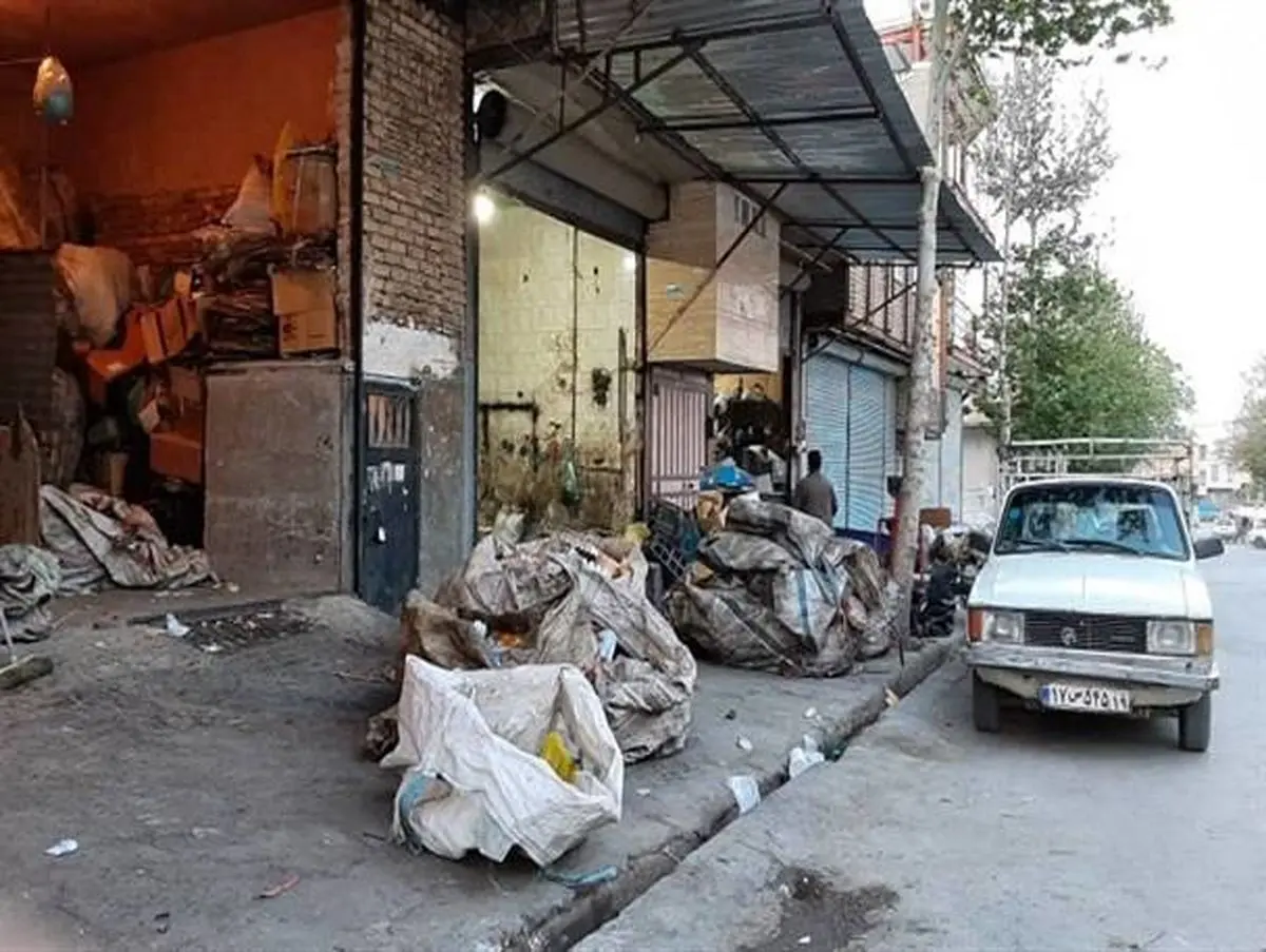 ضایعاتی‌های کمربندی غربی کرمانشاه جمع‌آوری و پلمپ شدند