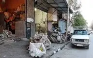 ضایعاتی‌های کمربندی غربی کرمانشاه جمع‌آوری و پلمپ شدند