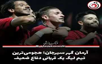آرمان گهر سیرجان؛ هجومی‌ترین تیم لیگ یک قربانی دفاع ضعیف