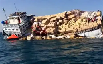 
عاقبت حمل غیر اصولی بار با کشتی+فیلم