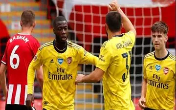 آرسنال با گلزنی در دقایق پایانی به نیمه نهایی صعود کرد
