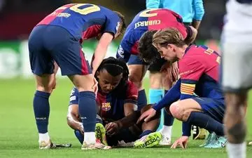 غیبت مدافع کلیدی بارسا در جدال با اینتر و ال‌کلاسیکو