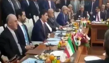 فارسی صحبت کردن نخست وزیر اقلیم کردستان عراق در دیدار با ظریف + فیلم 