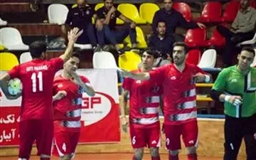 قهرمانی گیتی پسند در نیم‌فصل اول لیگ برتر فوتسال