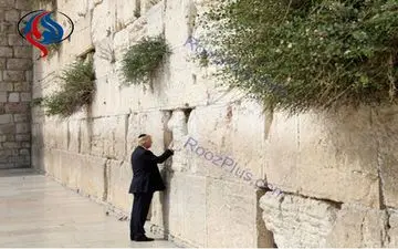 اشک ایوانکا و عریضه‌گذاری دونالد در دیوار ندبه +تصاویر