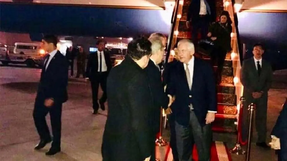 وزیر خارجه آمریکا برای دیدار از کشورهای منطقه وارد مصر شد