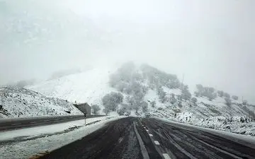 مه‌گرفتگی در محورهای مواصلاتی ۶ استان