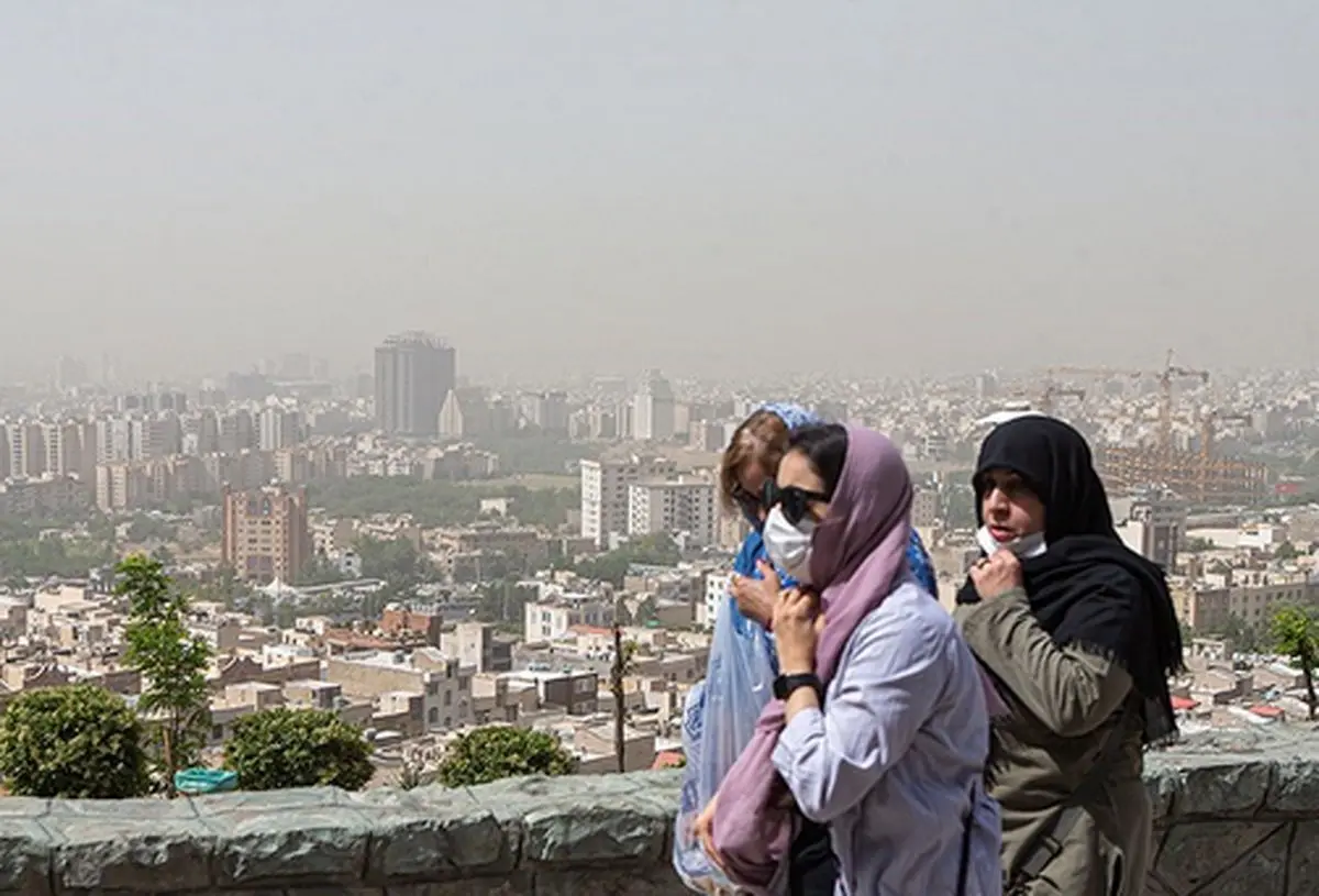 هوای تهران همچنان آلوده